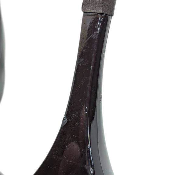 FLAWED READ Louis Vuitton Brown Mini Lin Signature Monogram Pumps 39.5 - Picture 16 of 16